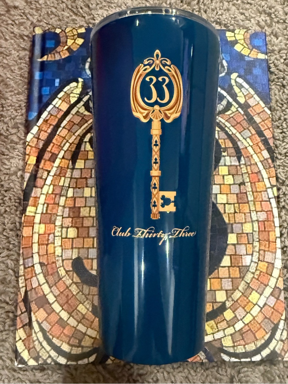 NWT Disney Corkcircle Club 33 Mug/Tumbler